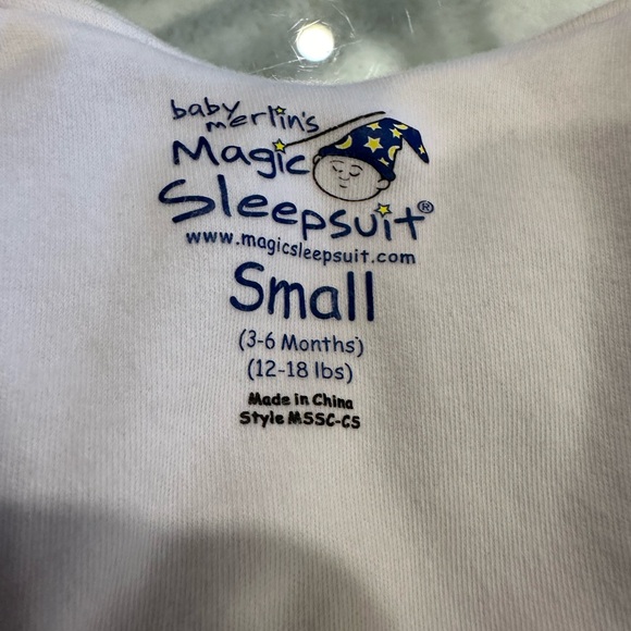 Baby Merlin's Magic Sleepsuit Small 3-6 Months 12-18lbs Swaddle - Microfleece - Picture 4 of 4